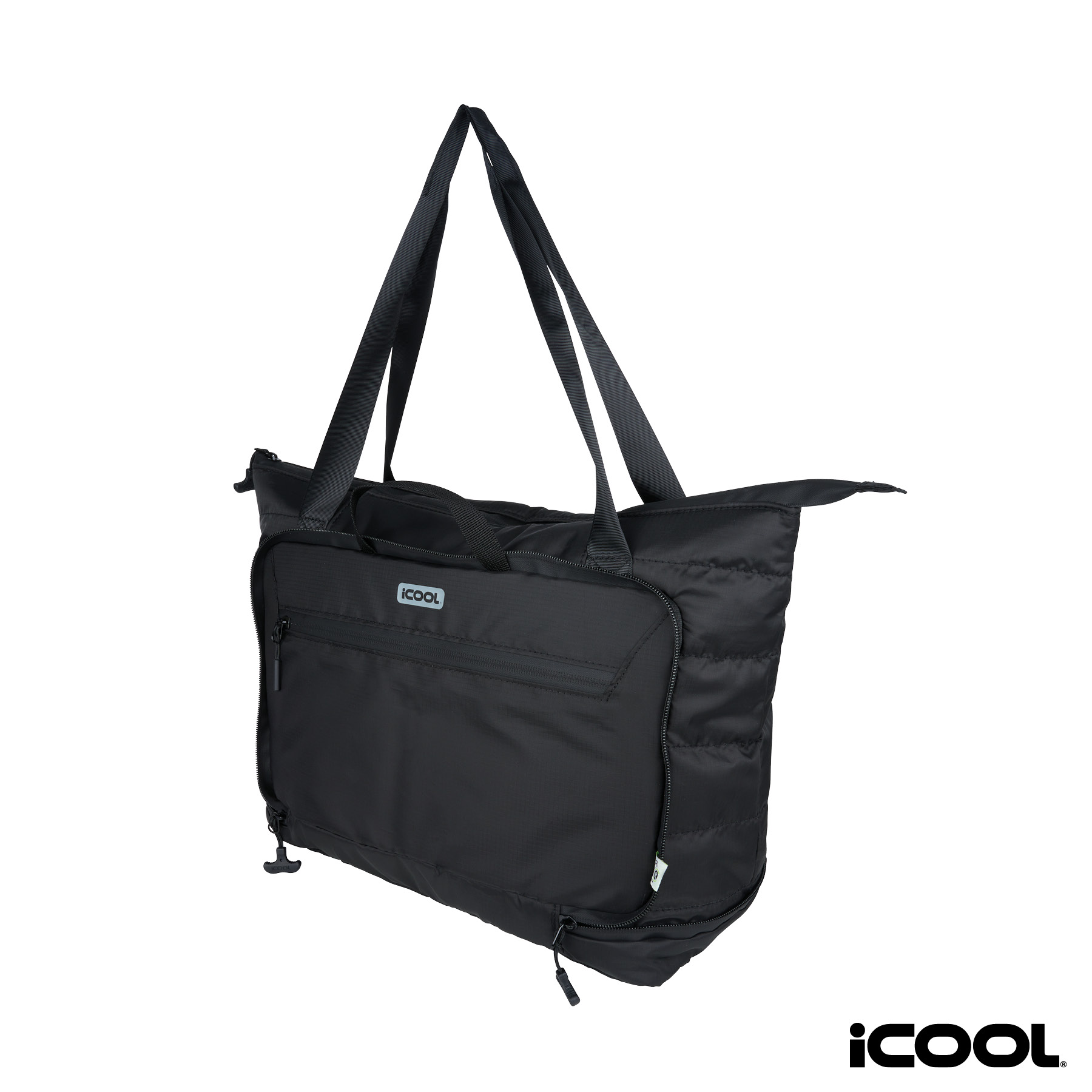 iCOOL® Rockvale Repreve® Packable Puffer 20-Can Cooler Tote 18